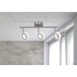 Zora modern króm 3 fejes spot LED 4,5W Rábalux 5941