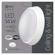 Emos LED mennyezeti lámpa cserélhető kerettel 14W 4000K természetes fehér IP54 ZM3230
