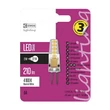 Emos LED lámpa-izzó G4 2W 4100K természetes fehér ZQ8621