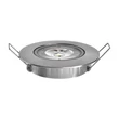 EMOS LED Spotlámpa 5W meleg fehér álmennyezetbe építhető ezüst 3év garancia ZD3221