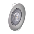 EMOS LED Spotlámpa 5W természetes fehér álmennyezetbe építhető ezüst 3év garancia ZD3222