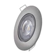 EMOS LED Spotlámpa 5W meleg fehér álmennyezetbe építhető ezüst 3év garancia ZD3221