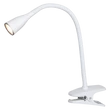 Rábalux Jeff modern megjelenésű csiptetős fehér asztali lámpa LED 4,5W 330lm 4196