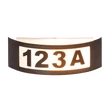 Innsbruck kültéri házszám E27 14W antik arany IP44 Rábalux 8748