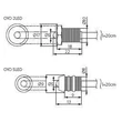Kanlux LED csillagos égbolt 2x0,22W hideg fehér OYO 2LED-CW