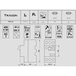 Tracon Kézi működtetésű motorvédő kapcsoló 17-23A 11kW TGV2-21