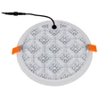 Tracon beépíthető álmennyezeti vízmentes LED panel  6W 420Lm 4000K természetes fehér kerek IP66 süllyesztett