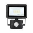 ORNO LED reflektor mozgásérzékelővel 10W 4000K természetes fehér 800 lumen IP44 tömszelencével OR-NL-6153BLR4