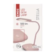 Emos Stella LED asztali lámpa 5W rózsaszín Z7602P