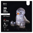 Emos LED karácsonyi dekoráció PINGVIN 20x20 20LED