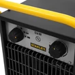 Stanley ST-05-400-E hordozható elektromos ventilátoros ipari fűtőtest, 2500W/5000W, IPX4 védelem ST-05-400-E