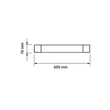 Optonica LED bútorvilágító lámpa 20W 1660lm 3000K meleg fehér IP20 OT6676