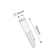 Inox torch kültéri falikar E27 Rábalux 8261