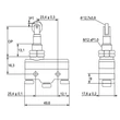 Elmark CM-1308 helyzetkapcsoló végálláskapcsoló 15A/5A 230V IP65 468109