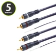 MNC RCA kábel 5 m 6 mm 20155