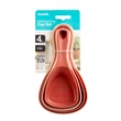 Bewello Mérőkanál szett műanyag 17x9,3x6 cm 4 db/csomag 57549P