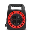 Kábeldob műanyag tartóval 3x1,5mm² 2xUSB 15 m 1100/3200W IP20 H05VV-F 3G1.5 H05VV-F 3G1.5 20241
