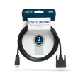 Delight DVI-D HDMI kábel 2m 20380