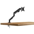 Delight Monitor&TV tartókonzol karos, teleszkópos asztallapra rögzíthető 39683