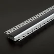 Aluminium profil takaró búra fekete 1000 mm (41025A1-hez) 41025M1-BK