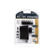 Delight univerzális adapter 1500 mA 18W cserélhető dugóval fekete 55056B
