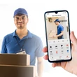 Delight Smart videó kaputelefon csengő szett Wi-Fi-s, akkumulátoros HD fekete 55385BK