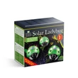 Garden of eden Szolár katicabogár zöld 14,5x12x6 cm 6 melegfehér LED 11764B