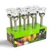 Garden of eden szolár lámpa leszúrható rózsa 1 RGB LED 8 x 36,5 cm 11774