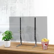 Delight Univerzális TV talp fekete 71x35 cm 39682