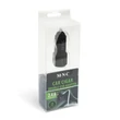 MNC Autós szivargyújtó adapter 2 x USB aljzattal 2,4 A Fekete 54931BK
