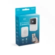 Smart videó kaputelefon csengő szett Wi-Fi-s, akkumulátoros HD fehér 55385WH