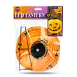 Halloween Lampion LED-es tök 2xAAA 20 cm 56550A 