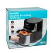 Bewello Air Fryer Olaj nélküli fritőz XXL alul-felül fűtőszálas eleltromos sütő 230V 7,5L BW1002C