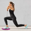 Bewello Twister fitnesz korong gumi kötéllel 29 cm BW4005