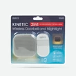 Delight Csengő 2 az 1 ben vezetéknélküli csengő és éjjelifény Kinetic 55346WH