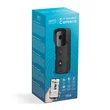 Delight Smart Wi-Fi-s videó kaputelefon csengő szett akkumulátoros  MicroSD FHD, PIR fekete 55386BK