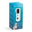 Delight Smart Wi-Fi-s videó kaputelefon csengő szett akkumulátoros MicroSD FHD PIR fehér 55386WH