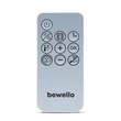 Bewello Fali hősugárzó törölközőtartóval 800/2000W 240V fehér BW2104