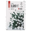 Emos LED karácsonyi fényfüzér kültéri és beltéri 12m hideg fehér IP44 D4AC08