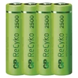 GP ReCyko NiMH Akkumulátor elem HR6 (AA) 2500mAh 4db B21254