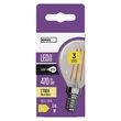 Emos filament LED izzó kisgömb E14 3,4W 470lm 2700K meleg fehér ZF1220