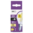 Emos filament LED izzó kisgömb E14 6W 810lm 2700K meleg fehér ZF1240