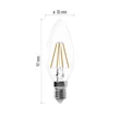 Emos filament LED izzó gyertya E14 3,4W 470lm 4000K természetes fehér ZF3221