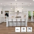 Emos LED izzó filament E27 17W 2452lm 4000K természetes fehér A67 Z74291