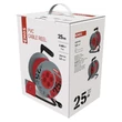 Emos PVC kábeldob 25 m MT 3x1,5 mm2 4 db aljzat IP20 P092251