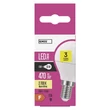 Emos LED izzó kisgömb E14 5W 2700K meleg fehér 470lm ZQ1220