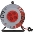 Emos kábeldob 40m 4 aljzat MT 3x2,5mm2 H05VV-F3G PVC IP20 P09240M