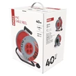 Emos kábeldob 40m 4 aljzat MT 3x2,5mm2 H05VV-F3G PVC IP20 P09240M