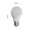 EMOS LED izzó True Light A60 E27 7,2W (60W) 806 lm természetes fehér 3 db ZQ5145.3