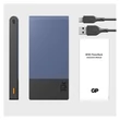 GP Powerbank M2+Series 10 000 mAh/37 Wh, 22,5 W, USB-A/USB-C kék B6310BL